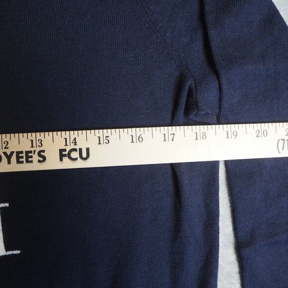 Talbots C'EST LA VIE Crew Neck Sweatshirt Women's size Medium Paris France - Picture 6 of 11